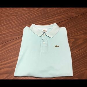 Lacoste Men’s Polo T Shirt Eur 9 Size 3XL Blue